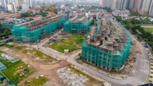 Ảnh thi công thực tế Central Lakeside 1