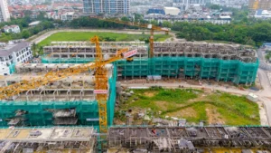 Ảnh thi công thực tế Central Lakeside 2