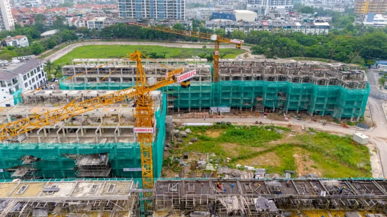 Ảnh thi công thực tế Central Lakeside 2