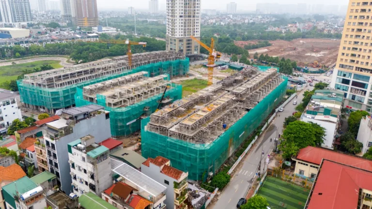 Ảnh thi công thực tế Central Lakeside 4