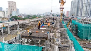Ảnh thi công thực tế Central Lakeside 6