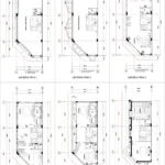 Mặt bằng 6 tầng mẫu nhà G3A căn góc – Central Square Thái Nguyên