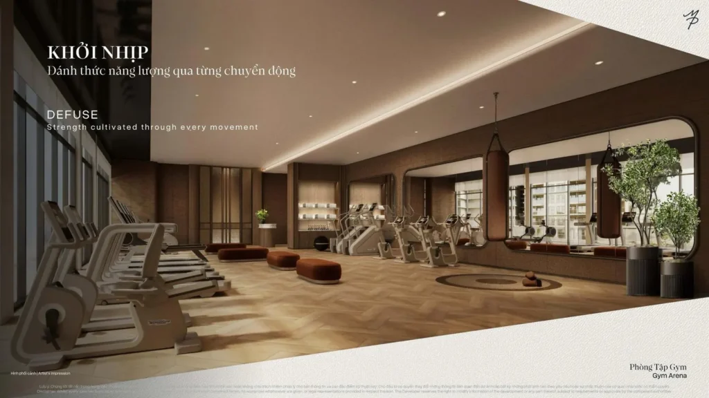 Gym Arena Yoga Pilates chuẩn WELL Maison Privée