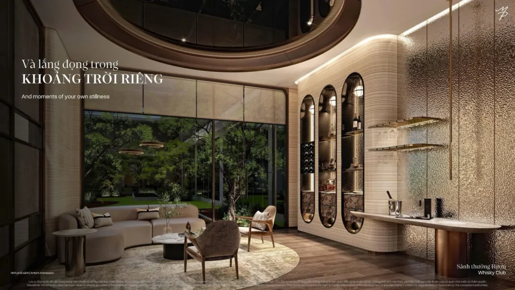 Sảnh thưởng rượu Whisky Club Maison Privée